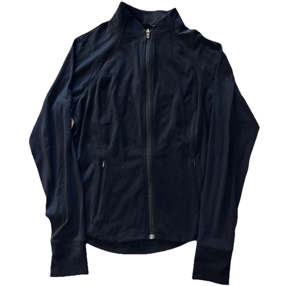 ATHLETA Salutation Black Jacket Women's Size Medium